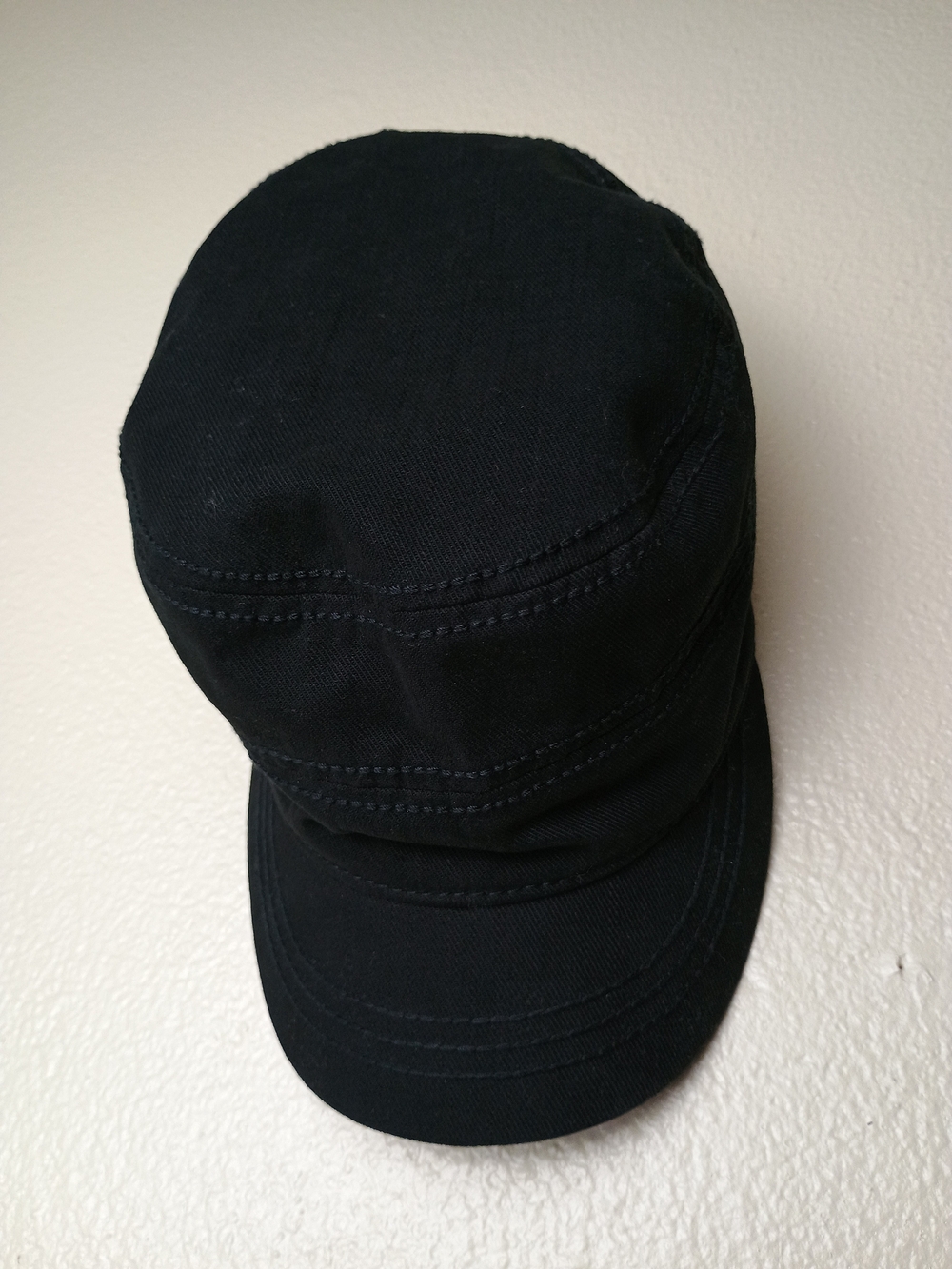 Women's Black Cadet Cap Casual